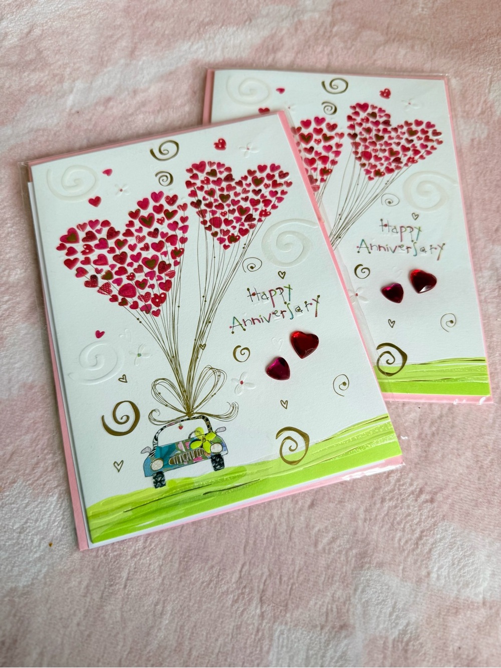 Papyrus Set of 2 Happy Anniversary Cards